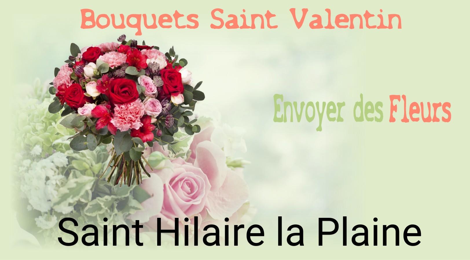 Roses de Saint-Valentin livrées à Saint-Hilaire-la-Plaine